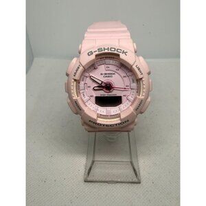 Casio G-Shock Womens Pink Digital & Analog Step Tracker Watch